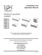 Duke Manufacturing FWM3-14 (Renau) Operating instructions