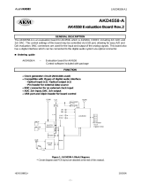 AKM AK4558EN Evaluation Board Manual