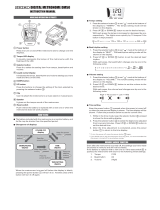 Seiko DM-51 Metronome Silver User manual