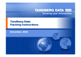 TANDBERG StorageLibrary T40+ Operating instructions
