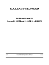 Baldor-RelianceMotor Mounted Blower Kit on DC Motors (Frames DC180ATZ, C180ATZ-C400ATZ)