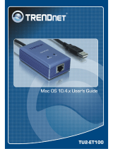 Trendnet TU2-ET100 User guide