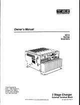 Xantrex 2012 Series Inverter (2-Stage Charger-External Terminal Block) Owner's manual