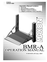 Maxon BMR-A SERIES Operating instructions