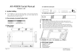 Acrosser Technology AR-M9936 Quick Manual