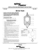 Spirax Sarco 6A Air Vent Installation guide