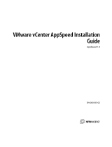 VMware vCenter vCenter AppSpeed 1.0 Installation guide