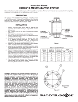 Dodge D-Mount Adapter System Owner's manual
