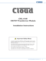 Cloud CXL-4160 User manual