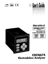 Omega CDCN674 Owner's manual