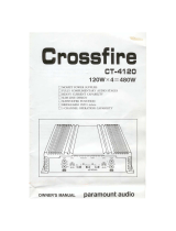 Crossfire CT4120 Owner's manual