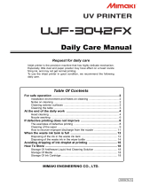 MIMAKI UJF-3042FX User manual