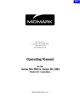 Midmark 6251, 6252, 6256 (Powered Carts - DC) Owner's manual