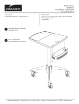 Midmark 6251, 6252, 6256 (Powered Carts - DC) Installation guide