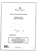 Kozyheat #911XL Owner's manual