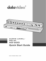 DataVideo AD-200 User manual