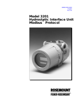 Rosemount 3201 Hydrostatic Interface Unit Modbus™ Protocol Owner's manual