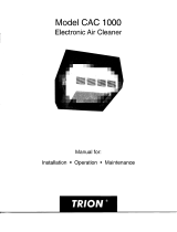 Herrmidifier CAC1000E Electronic Air Cleaner Owner's manual