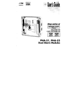 Omega PHA-51 & PHA-52 Owner's manual