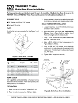 MQ Multiquip TRLR70XF Brake Cover Operating instructions