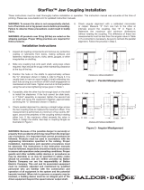 Dodge StarFlex Jaw Coupling Owner's manual