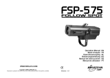Briteq FSP-575 Owner's manual