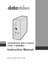 DataVideo ITC-100SL User manual