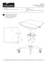 Midmark 6251, 6252, 6256 (Powered Carts - DC) Installation guide