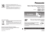 Panasonic DMC-FP1 User manual