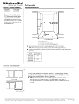 KitchenAid KURL304EBS Installation guide