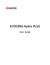KYOCERA Hydro Plus User manual