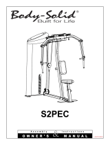 Body-Solid S2PEC Owner's manual