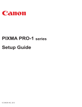 Canon PIXMA PRO-1 Owner's manual