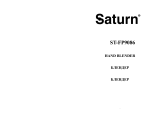 Saturn ST-FP9086 Owner's manual