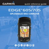 Garmin Edge 705 User manual