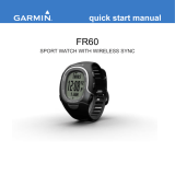 Garmin FR Series User FR60 User manual