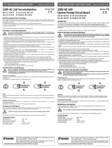 Conrad Components LED electronic ballast PCB 230 V AC 2 mA Operating instructions