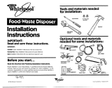 Whirlpool GC1000XE Installation guide