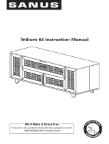 Sanus TRILLIUM63 Installation guide