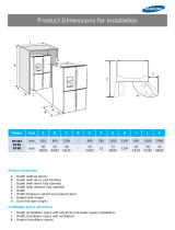Samsung RF28HDEDBSR Installation guide