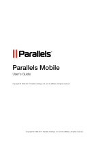Parallels Mobile User manual