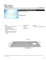 Rohl WSG3618BS Specification