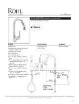 Rohl R7505STN-2 Installation guide