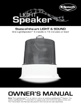 Klipsch Individual LightSpeaker Owner's manual