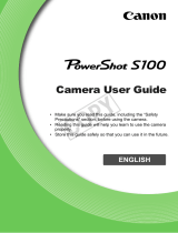 Canon PowerShot S100 User manual