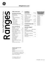 GE RGB533DEPCC Owner's manual