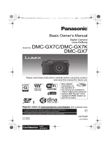Panasonic DMCGX7SBODY User manual