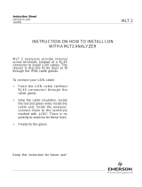 Rosemount MLT 2 LON Owner's manual