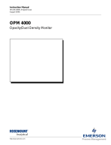 Rosemount IM-105-4000 User manual