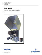 Rosemount OPM 4000 Opacity / Dust Density Monitor-Rev 1.3 Owner's manual